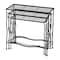 Glitzhome® Black Rectangular Nesting Metal Planter Set